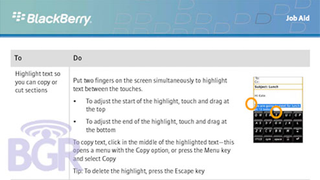 BlackBerry Storm Can Cut and Paste, Multitouchily